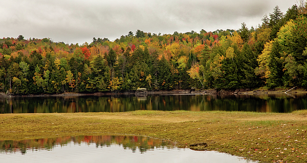 New England Fall and Lake 2 by Rebecca Cozart New England Fall and Lake 2 by Rebecca Cozart